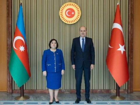 Sahibə Qafarova Numan Kurtulmuşu təbrik etdi