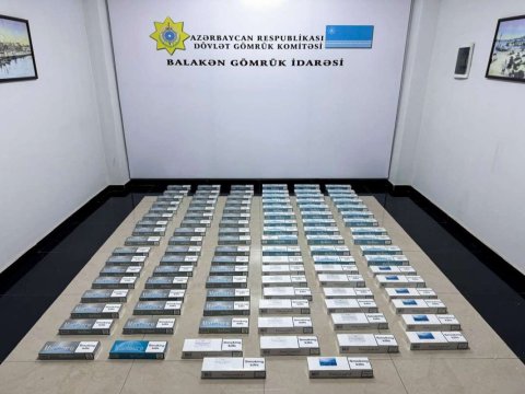 Gömrükdə külli miqdarda aksiz markasız siqaretlər aşkarlandı