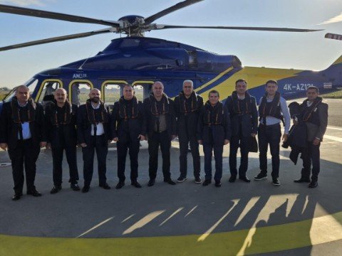 Deputatlar Çilov adasında - FOTOLAR