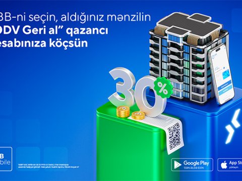 Yeni mənzillərdən ƏDV qazancı əldə&nbsp;etmək üçün rahat imkan!