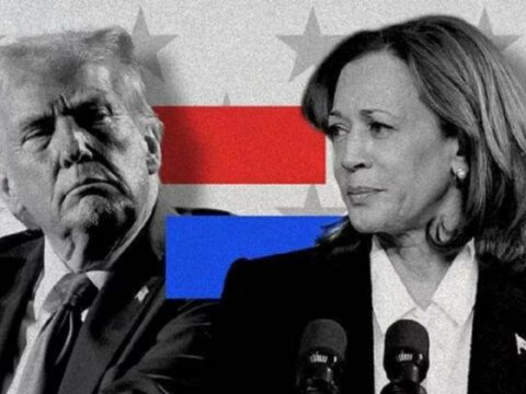 Tramp milli sorğularda Harrisə çatdı