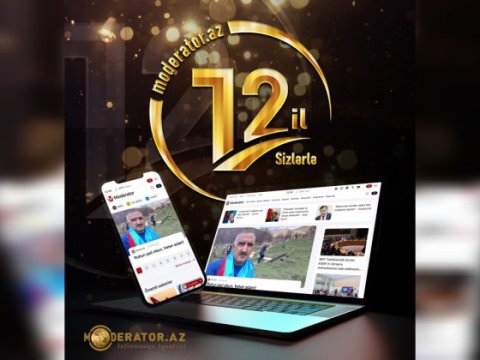 "Moderator.az" 12 yaşını qeyd edir