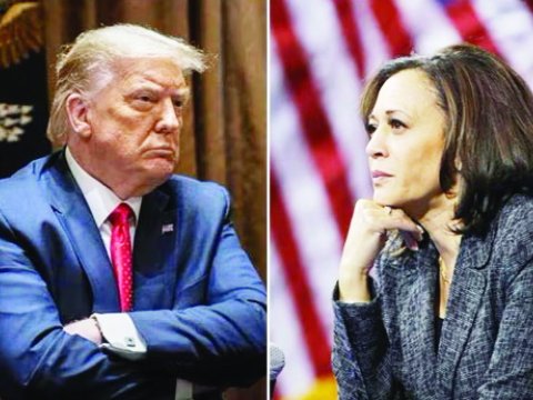 Tramp Kamala Harrisi təhqir etdi