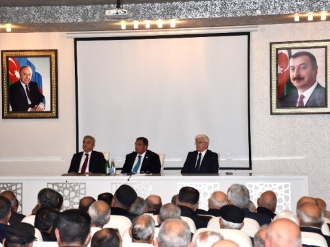 İmişlidə Ağsaqqallar Şurası hesabat verib