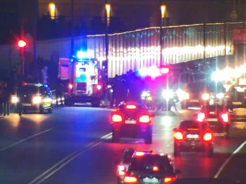 Jurnalist binası yaxınlığında QƏZA