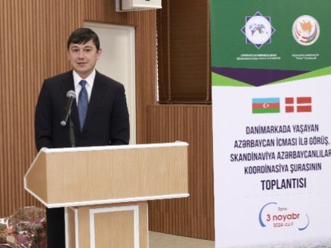 Fuad Muradov Danimarkada Azərbaycan icması ilə görüşdü - FOTOLAR