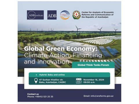 Bakıda Qlobal Beyin Mərkəzləri Forumu keçiriləcək