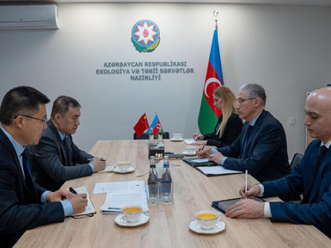 Muxtar Babayev Dinq Tao ilə görüşdü