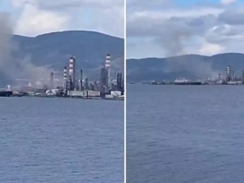 Türkiyədə neft emalı zavodunda partlayış, 12 nəfər yaralandı&nbsp;- VİDEO