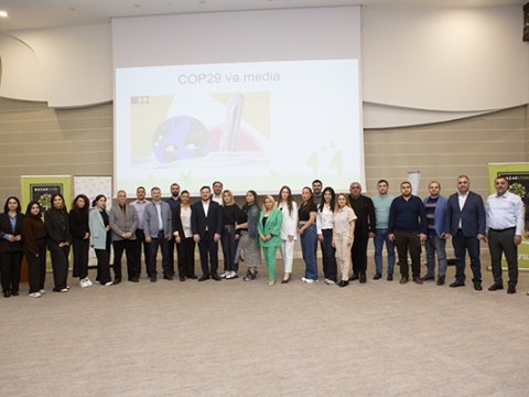 &ldquo;Bazarstore&rdquo; &ldquo;COP29 və media&rdquo; təlimi keçirdi&nbsp;- Fotolar