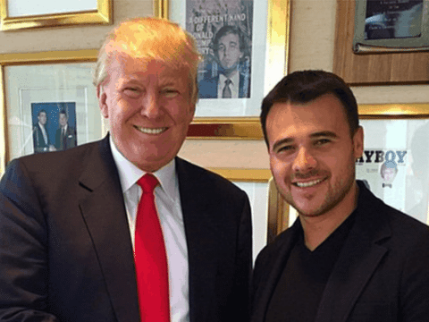 Donald Tramp Emin Ağalarovun klipində çəkilib - VİDEO