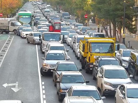 Hazırda tıxac olan YOLLAR - YENİLƏNİB&nbsp;