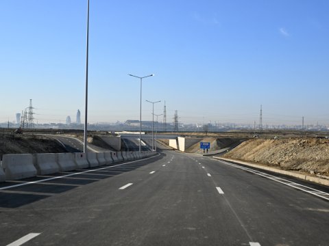 Böyükşor-Pirşağı yolundan FOTOLAR