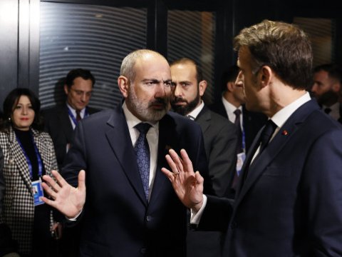 Paşinyan Makronla sülhdən DANIŞDI - VİDEO