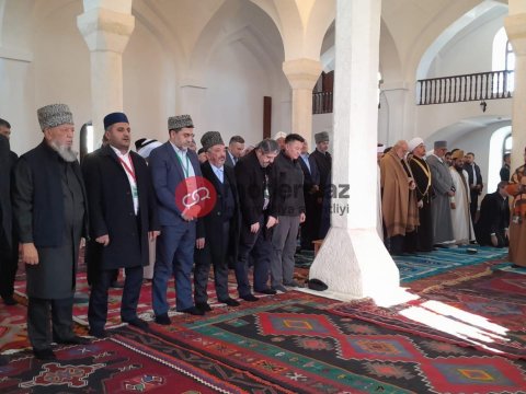 31&nbsp;ildən sonra Ağdam məscidində azan səsi UCALDI - FOTOLAR