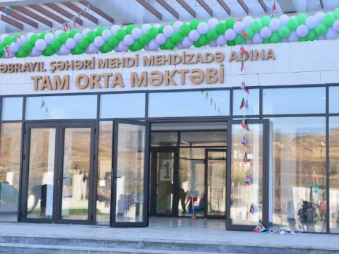 Azad edilmiş ərazilərdə 5 məktəb AÇILIB