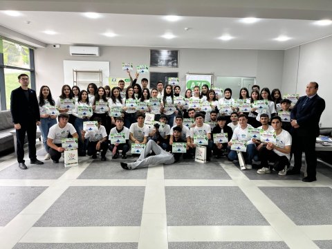 &ldquo;Yarpaq: Gənc Ekoloqların 1-ci Yay Liderlik Düşərgəsi&rdquo; layihəsinə yekun vurulub - FOTOLAR