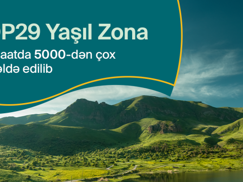 COP29-un Yaşıl Zonası böyük ziyarətçi marağına səbəb olub