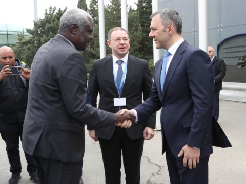 Afrika İttifaqı Komissiyasının sədri Azərbaycanda&nbsp;