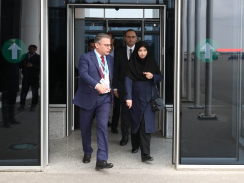 İranın vitse-prezidenti Bakıdadır