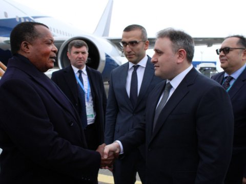 Konqonun&nbsp;Prezidenti Azərbaycana gəlib