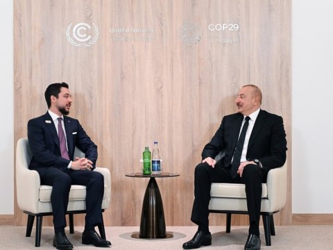 İlham Əliyev Vəliəhdlə görüşdü