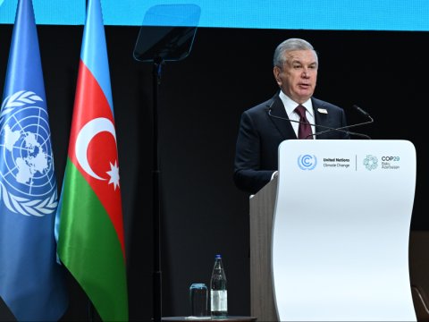 Mirziyoyev COP29 kürsüsündən hansı mesajları verdi?