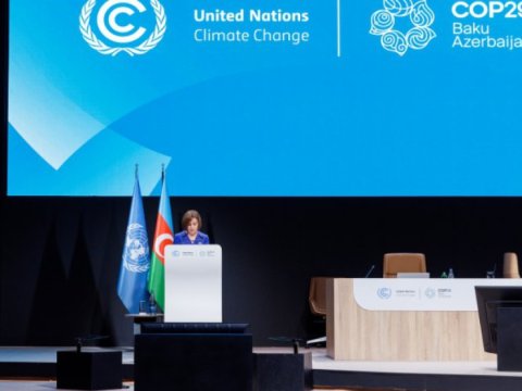 "Hərəkətə keçməsək, tarix bizi mühakimə edəcək" - Sandu Bakıdan SƏSLƏNDİ