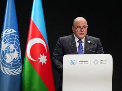 Rusiyanın Baş naziri COP29-da nələrdən danışdı...
