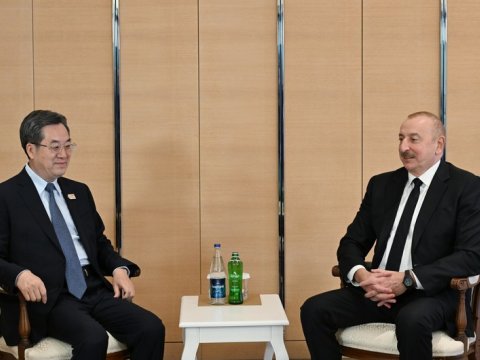 Prezident Baş nazirin müavini ilə görüşdü&nbsp;