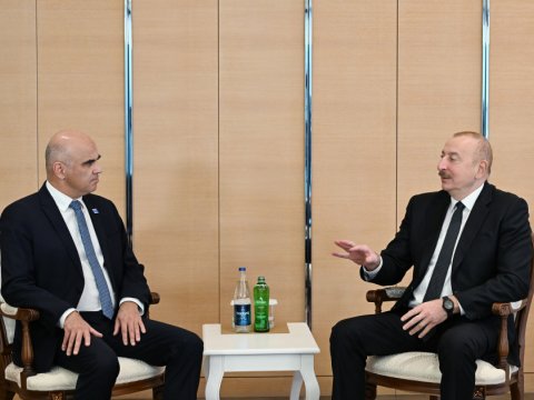 Prezident&nbsp;Avropa Şurasının Baş katibi ilə görüşüb