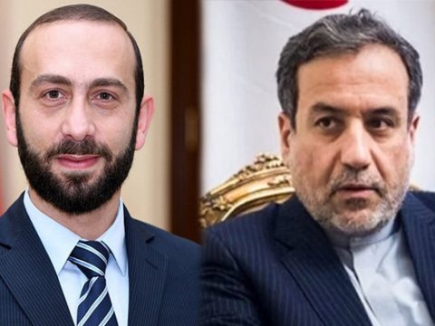Mirzoyan iranlı həmkarı ilə danışıqlar apardı