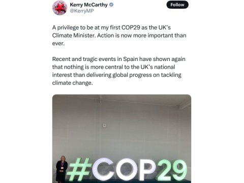 COP29-da iştirak etmək böyük bir imtiyazdır