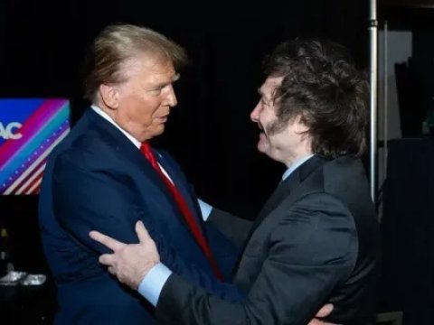 Tramp Argentina Prezidenti ilə görüşüb