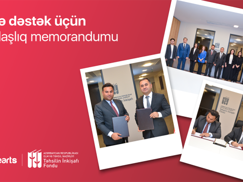 Təhsilin İnkişafı Fondu və Qırmızı Ürəklər Fondu arasında memorandum imzalandı&nbsp;