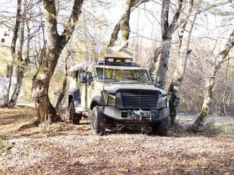 Hərbi hissədə komanda-qərargah təlimi - FOTO