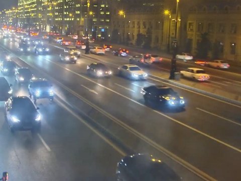 Hazırda tıxac olan YOLLAR