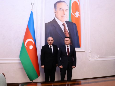 Kamran Əliyev Rusiyanın Baş prokuroru ilə görüşdü&nbsp;- FOTOLAR
