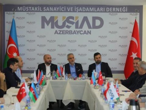 MÜSİAD rəsmiləri Azərbaycana gəldi - FOTO