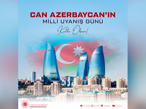 Türkiyə XİN-dən Azərbaycana TƏBRİK