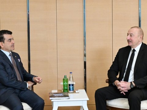 Prezident ICESCO-nun Baş direktoru ilə görüşüb - YENİLƏNİB