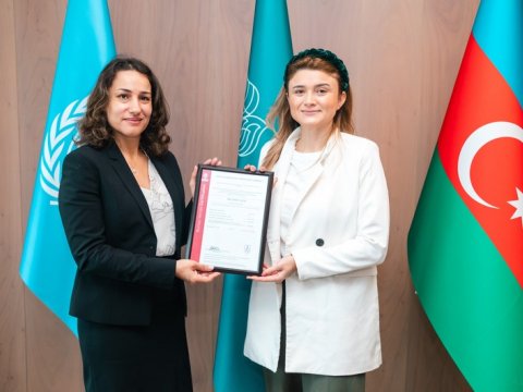 COP29 Azərbaycan Əməliyyat Şirkəti İSO sertifikatı ilə təltif edilib