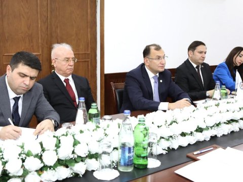 Sahib Məmmədov BHİK-nın baş katibi ilə görüşüb - FOTO