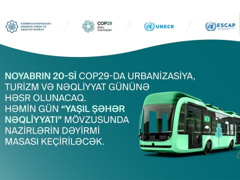 Yaşıl şəhər nəqliyyatı: Bakıda həyata keçirilən işlər