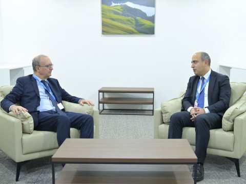 Emin Əmrullayev İtaliyanın təhsil naziri ilə görüşüb - FOTO