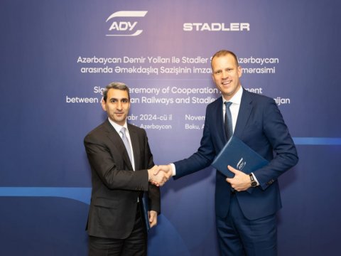 ADY və &ldquo;Stadler Rail Group&rdquo; arasında yeni müqavilə imzalandı -&nbsp;FOTO