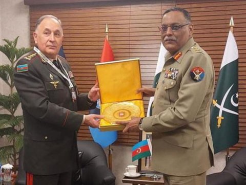 Azərbaycan-Pakistan hərbi əlaqələri&nbsp;müzakirə edildi