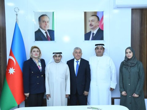 BMU Birləşmiş Ərəb Əmirlikləri Universiteti ilə birgə elmi tədqiqatlara başlayır&nbsp;- FOTOLAR