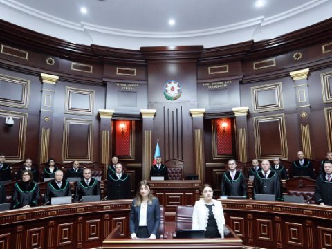 Yeni təyin olunmuş hakimlər and içdilər - FOTO