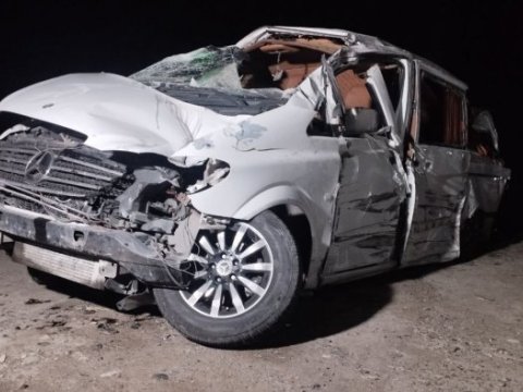 Kürdəmirdə ağır qəza: hadisə yerindən FOTOLAR